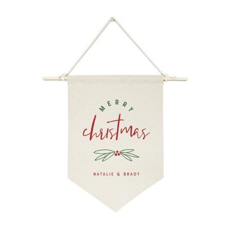 Diy christmas banner