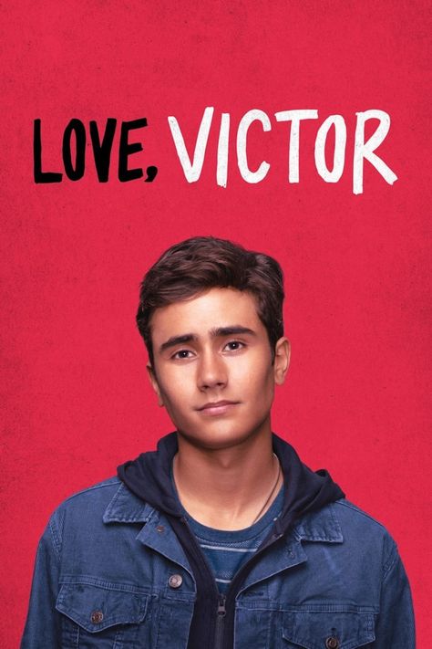 Love Victor Poster, Love Victor, Michael Cimino, Becky Albertalli, Jeremy Camp, Online Love, Love Simon, Free Tv Shows, Love Anniversary Quotes