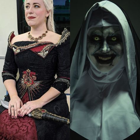 September 30 vs October 1. Happy October yall 🎃 Photo credit for #TheNun @aleestudios #rhaenyratargaryen Happy October, October 1, Photo Credit, Instagram