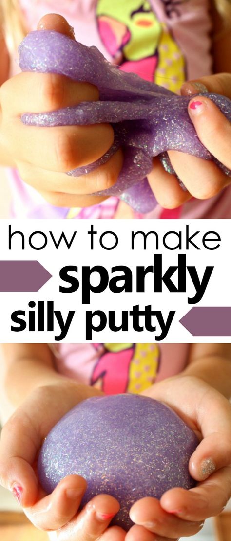 Sensory Putty Diy, Thinking Putty Recipe, Diy Putty For Kids, Baby Boy Things, Charge Syndrome, Silly Putty Recipe, Diy Silly Putty, Putty Recipe, Glitter Playdough