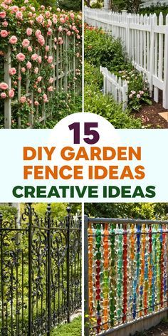 Best 15 DIY Garden Fence Ideas [Cheap & Easy To Make] Garden Fence Ideas Cheap, Diy Garden Fence Ideas, Diy Fence Ideas, Reed Fencing, Types Of Succulents Plants, Garden Fence Ideas, Diy Garden Fence, Mountain Mural, Hedging Plants