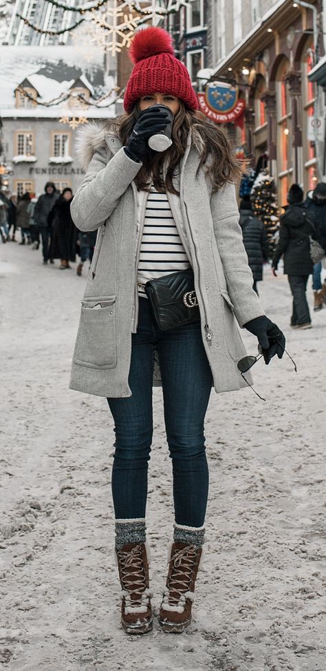 What to wear in the winter cold weather look snow layering quebec city nyc fashion blogger Olivia Jeanette, Teen Winter Outfits, Winter Mode Outfits, Perfect Winter Outfit, Outfits Cold, Winter Travel Outfit, Magical Winter, Stylish Winter Outfits, Winter Outfits Cold