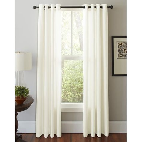 White Linen Drapes, Off White Curtains, Tan Curtains, Grommet Panels, Striped Room, Linen Drapes, Cotton Curtains, Lined Curtains, Rod Pocket Curtain Panels