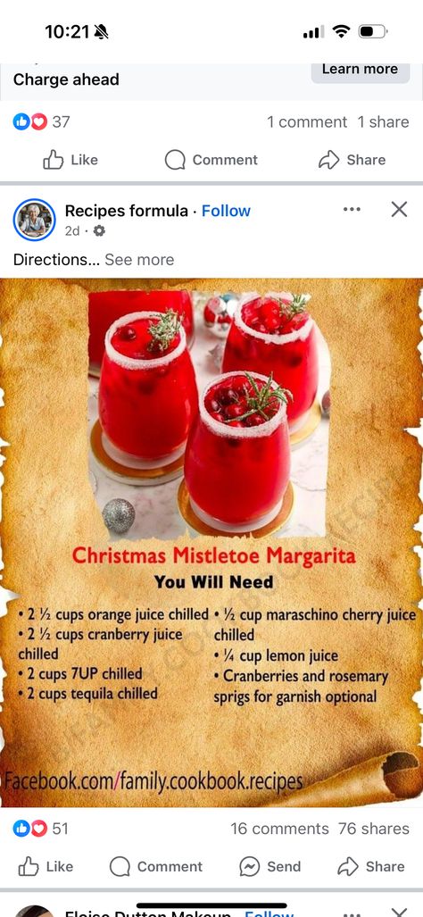 Mistle Toe Margaritas, Christmas Mistletoe Margarita, Christmas Host, Host Party, Formula Recipes, Progressive Dinner, Hosting Christmas, Cherry Juice, Maraschino Cherry