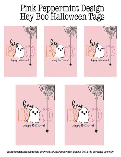 Free Pink Halloween Printables, Boo Basket Tag Printable, Halloween Printable Tags Free, Free Printable Boo Basket Tags, Boo Tags Printable Free, Happy Halloween Printable Free, Halloween Treat Tags Free Printable, Happy Halloween Tags Free Printables, Halloween Tags Printables Free