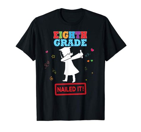 5th Grade Graduation, 8th Grade Graduation, Trending Topic, Kindergarten Graduation, Eighth Grade, Graduation Shirts, End Of School, Class Of 2024, Last Day Of School