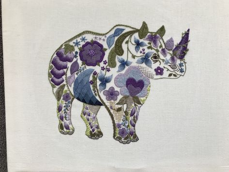 Inspired by “Crewel Creatures” by Hazel Blomkamp Hazel Blomkamp, Jacobean Embroidery, Embroidery Inspiration, Hand Embroidery, Needlework, Image Search, Moose Art, Embroidery, Sewing