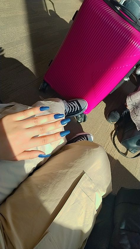 On my way , in the airport In The Airport, On My Way, My Nails, My Way, Nails, Quick Saves