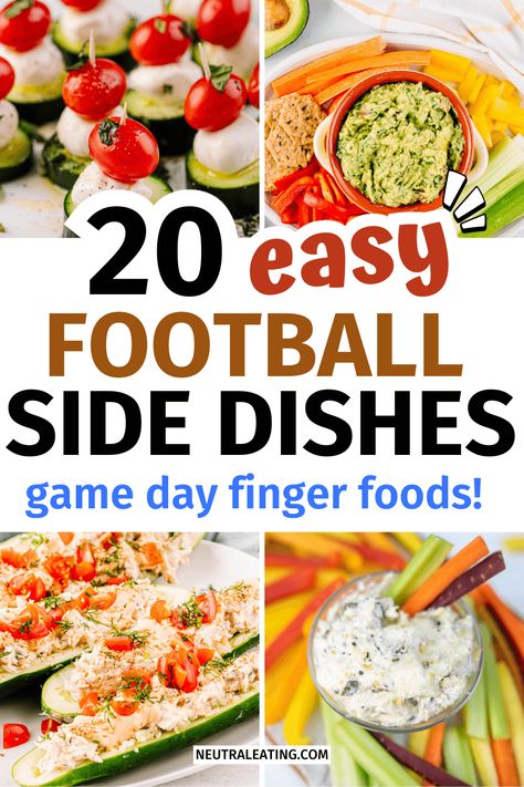 Looking for light game day appetizers to try? We have the best crowd pleasing healthy recipes that everyone will love! These game day food ideas are so easy to make. Give our football weekend recipes a try! Quick Game Day Food, Potluck Chicken Recipes, Healthy Potluck Ideas, Football Game Appetizers, Healthy Game Day Food, Easy Football Food, Easy Football Snacks, Football Party Food Appetizers, Football Game Food