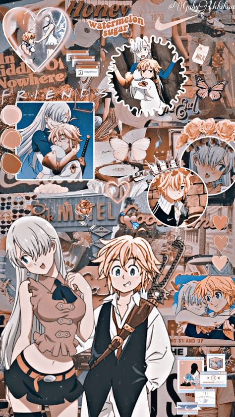 Meliodas And Elizabeth Wallpaper, Meliodas X Elizabeth Wallpaper, Meliodas Wallpapers Aesthetic, Elizabeth Wallpaper, Meliodas Wallpapers, Elizabeth Seven Deadly Sins, Meliodas And Elizabeth, Seven Deady Sins, Recent Anime