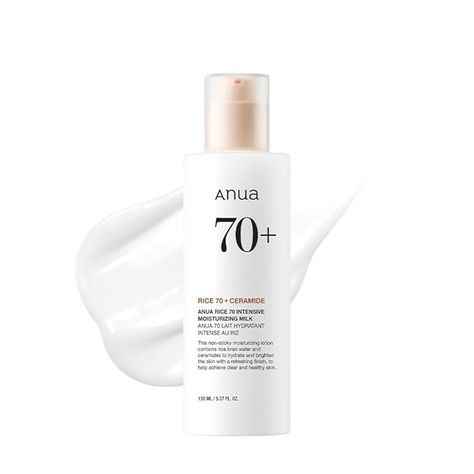 Amazon.com: ANUA Rice 70 Intensive Moisturizing Milk, Lotion for Deep Hydration and Nourishing, Glowy Glass Skin, Rice Water, Niacinamide, Ceramides, Lightweight, Korean Skincare, 150ml/ 5.07 fl.oz. : Beauty & Personal Care Korean Skincare Moisturizer, Glowy Glass Skin, Realistic Wishlist, Milk Lotion, Oil Based Cleanser, Now Oils, Rice Water, Asian Skincare, Acne Care