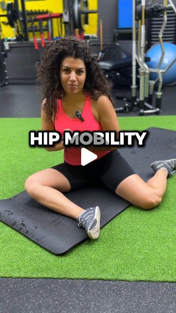 Narine Ashnalikyan on Instagram: "Tight hips can give you knee pain👇🏼
.
.
.
🤸🏽‍♀️The more you enhance your hip mobility & flexibility, the less pressure there will be on your knees.

🫶🏼You will notice a tremendous difference in your knee pain after enhancing their hip mobility.

🚀Do these 3 exercises:

1) Outer glute/hip holds on the ground
2) Horse Stance
3) Full range of motion seated good mornings 

🔥I have a mobility course in my Skool community to help you #levelup your mobility gains.

👇🏼Comment “Join” if you want to join the community." Horse Stance, Knee Mobility, Mobility Flexibility, Hip Mobility Exercises, Hip Mobility, Mobility Exercises, Tight Hips, Knee Pain, Range Of Motion