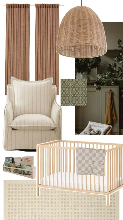 Taupe Nursery, Organic Nursery, Modern Organic, Nursery