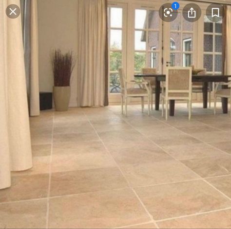 Spanish Revival Home, Beige Tile, Spanish Revival, Farmhouse Style Kitchen, Living Room Flooring, Stone Flooring, Farmhouse Style, Home Interior Design, Tile Floor