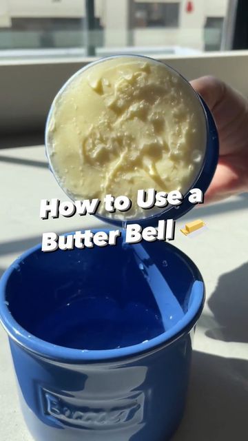 America's Test Kitchen on Instagram: "We love using a butter bell (or butter crock) for butter storage: The butter stays soft and spreadable at room temperature, and the small amount of water added forms an airtight seal. Lisa shows you how to properly use them. Learn more by clicking the link in our bio.⁠ 🧈" How To Use A Butter Bell, Butter Bell Crock, Butter Storage, Butter Bell, Butter Crock, America's Test Kitchen, Americas Test Kitchen, Test Kitchen, Butter Dish