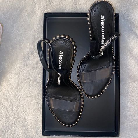 Alexander wang heels Alexandra Wang Heels, Alexandra Wang, Alexander Wang Heels, Wang Heels, Alexander Wang Shoes, Tomboy Style Outfits, Tomboy Fashion, Pretty Shoes, Designer Heels