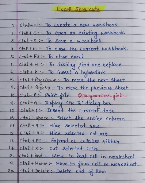 Ms Excel Worksheet Practice, Ms Excel Formulas, Ms Excel Worksheet, Excel Aesthetic, Ms Word Notes, Word Shortcuts, Excel Shortcut Keys, World Flags With Names, Create Worksheets