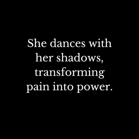 Embracing my shadows, turning pain into power. 💃🌟 #DanceWithShadows #TransformingPain #Empowerment#pains#shadow#shadowhunter#shadows#strong#confidence#ConfidenceIsBeautiful Shadow Self Aesthetic, Power Aesthetic Dark, Shadow Powers Aesthetic, Turn The Pain Into Power, Dark Feminity, Turn Pain Into Power, Shadow Quotes, Shadow Powers, Pain Into Power