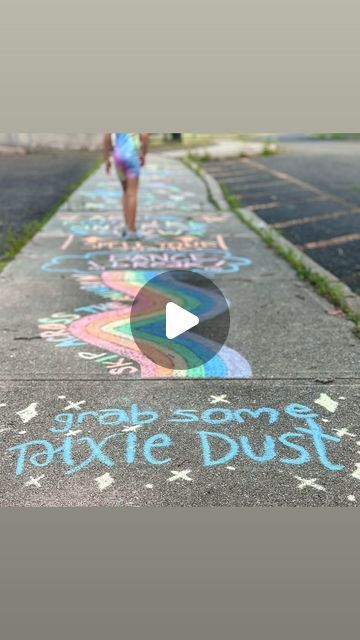 Fairy Tale Obstacle Course, Sidewalk Chalk Activity Course, Fun Sidewalk Chalk Games, Sidewalk Chalk Art Ideas Hopscotch, Chalk Obstacle Course Sidewalk, Chalk Games Outside, Sidewalk Chalk Obstacle Course For Kids, Sidewalk Chalk Obstacle Course Ideas, Hopscotch Ideas Sidewalk Chalk