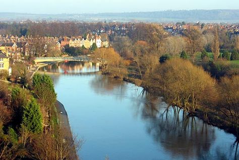 River Severn at Shrewsbury, Shropshire, Eng. River Severn, Uk History, Water Nymphs, Three Rivers, British Countryside, Canoe And Kayak, River Thames, World Heritage Sites, The River