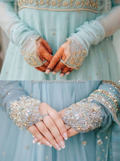 Engagement Dress For Bride Sister, Dress For Bride Sister, Pretty Dresses Casual, Nikah Dress, Bridal Jewellery Design, Stylish Wedding Dresses, Stylish Short Dresses, Bride Sister, Back Hand Mehndi Designs