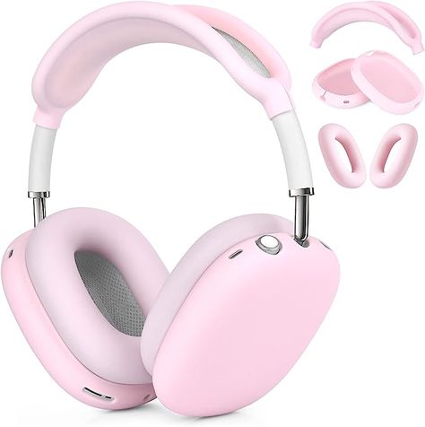 Airpod Max Accessories, Airpods Max Headphones, Max Headphones, Pink Headphones, Airpod Max, Cute Headphones, Apple Headphone, Pink Head, Airpods Max