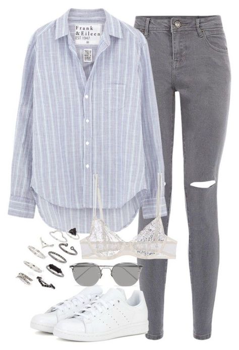 Casual Work Outfits, Mode Inspo, Grey Jeans, 가을 패션, Teenage Fashion Outfits, Mode Inspiration, Womens Casual Outfits, Teen Fashion Outfits, Outfits Casuales