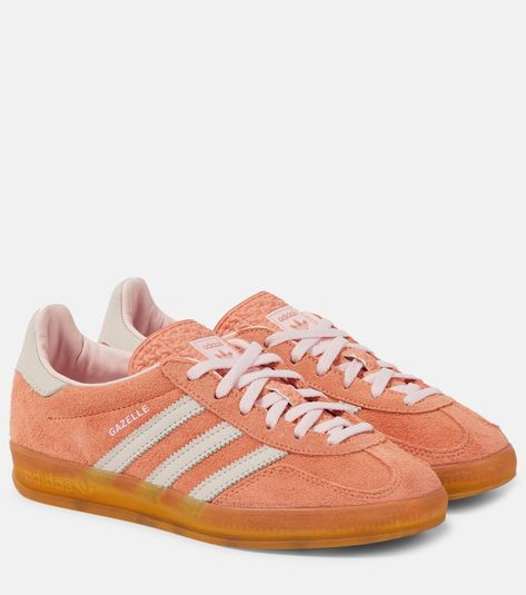 Gazelle suede sneakers in multicoloured - Adidas | Mytheresa Moda Over 50, Shoe Inspo, Classic Bags, Swag Shoes, Evening Shoes, Suede Sneakers, Dream Shoes, Summer Accessories, Adidas Online