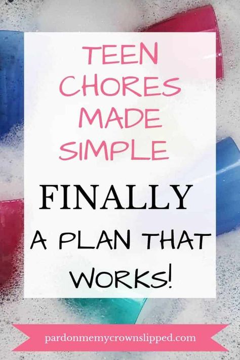 Chores For Teens, Teenage Chores, Teen Chore Chart, Chores For Kids By Age, Chores List, Uppfostra Barn, Chore Schedule, Movie 43, Mom Makeup