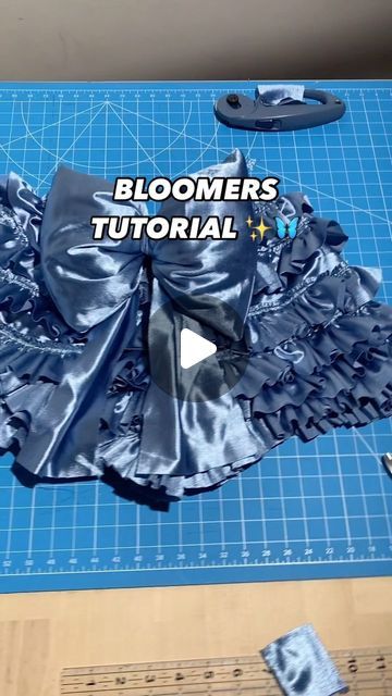 Nene Yarbrough on Instagram: "Still sharing everything I make! Satin bloomers for the gworlss ✨🤍 Also there’s so many good things in the works that are gonna drop, be patient with me 😭🥹🤍  #sewing #sewingtutorial #bloomers #stylebloomers #bloomerstutorial #coquette #coqutteaesthetic #designer #blackdesigners" Making Ruffles, Diy Bloomers, How To Make Bloomers, How To Sew Bloomers, Bloomers Pattern, Bloomers Sewing Pattern Free, Bloomer Pattern, Bloomers Under Skirt, Bloomers Sewing Pattern