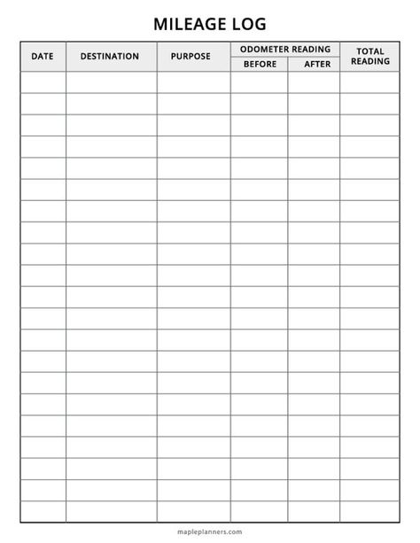 Free Printable Vehicle Mileage Tracker Template Milage Tracker Printable Free, Mileage Tracker Printable, Mileage Log Printable, Miles Tracker, Grade Book Template, Mileage Tracker, Bingo For Kids, Calendar Activities, Printable Puzzles For Kids