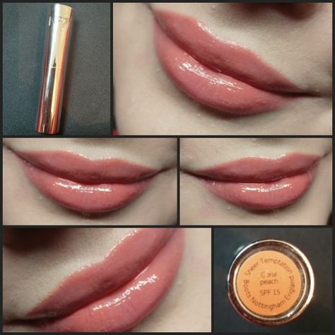 #Day41 No7 Sheer Temptation Lipstick Coral Peach Coral Berry, Coral Lipstick, Peach Lipstick, Makeup To Buy, Coral Peach, Number 7, Color Tattoo, Vs Pink, Lip Colors