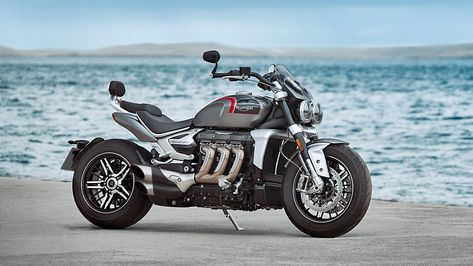 Triumph’s New Rocket 3 Has More Torque Than Any Other Production Bike – Robb Report Triumph Rocket 3 Gt, Triumph Rocket 3, Triumph Rocket, Bike Collection, Triumph Bikes, Motorcycle Wallpaper, Drag Bike, British Motorcycles, Beautiful Bike