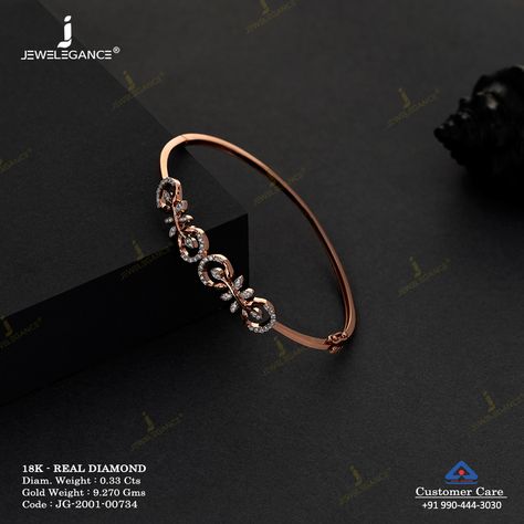 Bracelets For Women Diamond, Women Diamond Bracelet, Gold Diamond Bracelet Women, Bracelets For Women Gold Indian, Diamond Kada Bracelets, Bracelet Designs Gold For Women, Diamond Bracelets Women, Simple Diamond Bracelet, Bracelets Gold Simple For Women