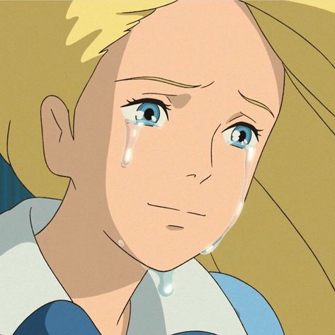 Ghibli Tears, Beau Film, Ghibli Studio, Ghibli Artwork, Studio Ghibli Movies, Studio Ghibli Art, Drawing Expressions, Ghibli Movies, Ghibli Art