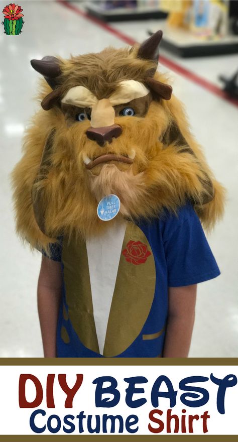 Beauty And Beast Diy Costume, Homemade Beauty And The Beast Costume, Beast Costume Diy, Diy Beast Costume, Beast Costume Men, Beast Costume Kids, Diy Beauty And The Beast Costumes, Disney Masquerade, Chip Costume