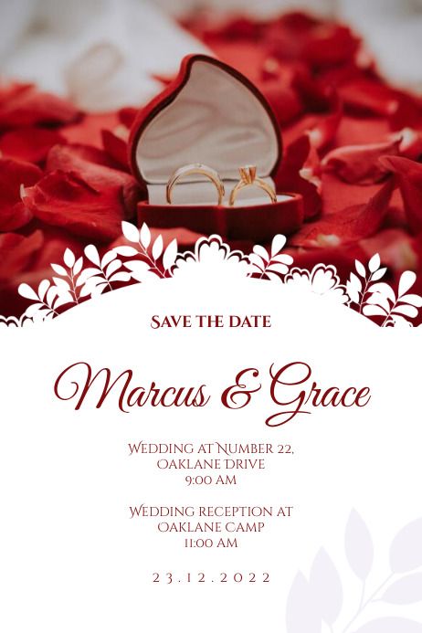 1,610+ save the date card Customizable Design Templates | PosterMyWall