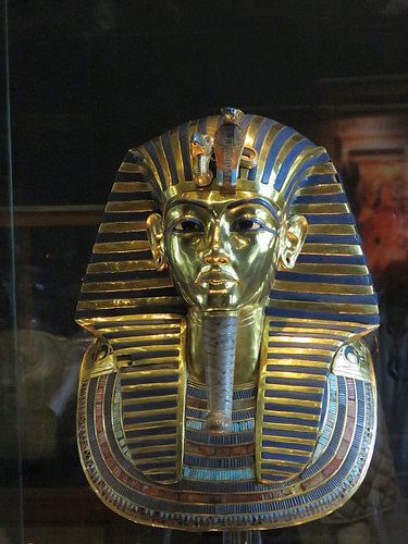 https://flic.kr/s/aHskrwA1Nf | Cairo, Egypt | On visit to Cairo in December 2015 I made a trip to the Museum and to the Pyramids on the outskirts of the city. I was lucky to be able to see King Tut's mask which has been restored and was opened for public display PLUS we were allowed to take pictures in the museum !! Egyptian Decorations, Egyptian Mask, The Boy King, Ancient World History, Amenhotep Iii, Afrique Art, Queen Nefertiti, Egyptian Pharaohs, Tutankhamun