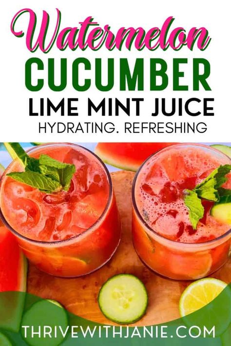 Home / Health / Refreshing Watermelon Cucumber Lime Mint Juice Recipe: Easy & healthy Health Refreshing Watermelon Cucumber Lime Mint Juice Recipe: Easy & healthy June 20, 2024June 20, 2024 Cucumber Watermelon Juice, Watermelon Cucumber Drink, Mint Juice Recipe, Cucumber Drinks, Cucumber Juice Recipe, Lime Juice Recipes, Cold Pressed Juice Recipes, Mint Juice, Cucumber Health Benefits