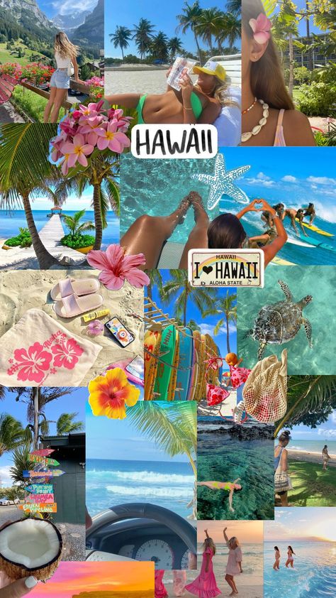 #hawaii #hawaiiaesthetic #summer Kona Hawaii Aesthetic, Hawaii Vision Board, Hawaiian Wallpaper Iphone, Hawaii Summer Aesthetic, Summer Holiday Wallpaper, Aesthetic Hawaii Pictures, Hawaii Astethic, Hawaii Vibes Aesthetic, Living In Hawaii Aesthetic