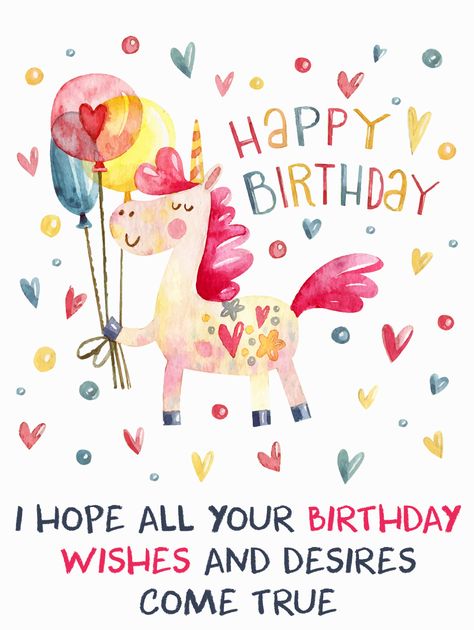 Happy Birthday Quote, Lisa Frank Unicorn, Sunshine Lollipops And Rainbows, Happy Birthday Pics, Rudra Shiva, Birthday Quote, Unicorn Birthday Cards, Happy Happy Birthday, Christmas Holiday Greetings