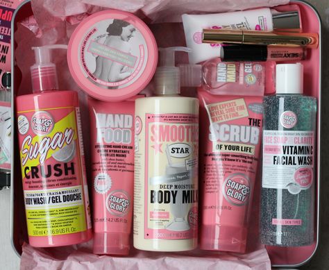 Soap And Glory Products, Soap And Glory Aesthetic, Soap Glory Products, Fav Products, Soap Glory, Bath And Body Works Perfume, Soap And Glory, Zoella, Beauty Products Drugstore