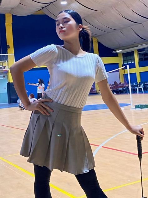 Sports Attire, Model Pose, Pose Ideas, Model Poses, Badminton, Outfit Ideas, Sports