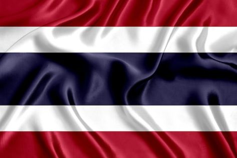 Flag of thailand silk close-up | Premium Photo #Freepik #photo #thailand-flag #thai-flag #flag #white-satin Thailand Flag Wallpaper, Thailand Flag Aesthetic, Thai Flag, Thailand Flag, Flag Photo, Fabric Flags, Wallpaper Ideas, Inspiration Board, White Satin