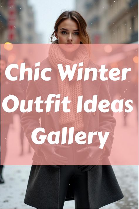 Chic Winter Outfit Ideas Gallery Comfortable Chic Outfits Winter, Outfits For Gatlinburg Tn Winter, Chalet Chic Outfit, Sweden Winter Outfits, Cold Fall Day Outfit, Photoshoot Outfit Ideas Winter, Chic Winter Outfit, Cozy Winter Outfit, Sweaters Trendy