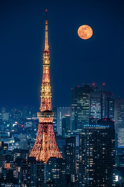 Tower Aesthetic, Japan Painting, Tokyo Tower, Japan Culture, Smartphone Wallpaper, Japanese Culture, Travel Destinations, Tokyo, Tower