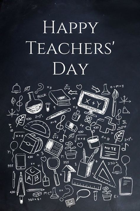 Happy Teachers' Day. Happy Teachers Day Wishes Student, Happy Teachers Day Calligraphy, Teachers Day Decoration, Math Corner, International Teachers Day, Birthday Wishes For Teacher, Happy Teachers Day Wishes, Happy Teachers Day Card, Wishes For Teacher