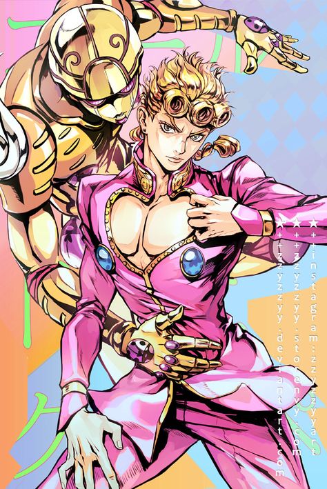 Gold Experience, Jojos Bizarre Adventure Jotaro, Jojo's Adventure, Jojo Parts, Jojo's Bizarre Adventure Anime, Jojo Anime, Jojo Memes, 5 Anime, Jojo Bizzare Adventure