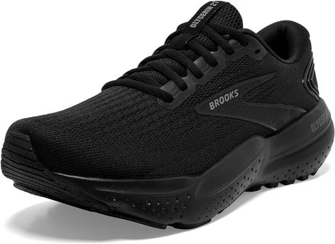 Amazon.com | Brooks Men’s Glycerin 21 Neutral Running Shoe | Road Running Neutral Cushions, Brooks Glycerin, Neutral Running Shoes, Shoe Black, Black Running Shoes, Road Running, Black 7, Cross Training, Shoe Style