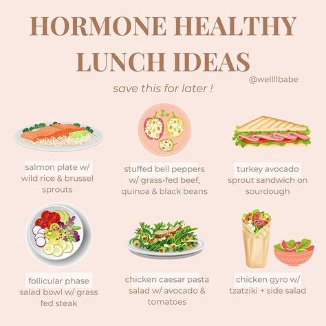 Womens Nutrition, Hormone Nutrition, Foods To Balance Hormones, Healthy Hormones, Balanced Meals, Healing Food, Health Diet, Healthy Meal Prep, Healthy Habits